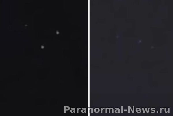 Треугольный НЛО сняли на видео с самолета в Северной Каролине