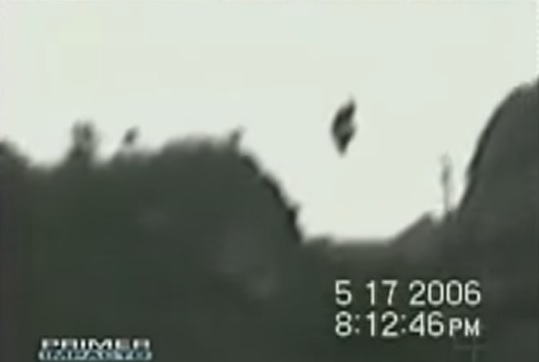 Ведьма на метле летала в Мексике (видео)