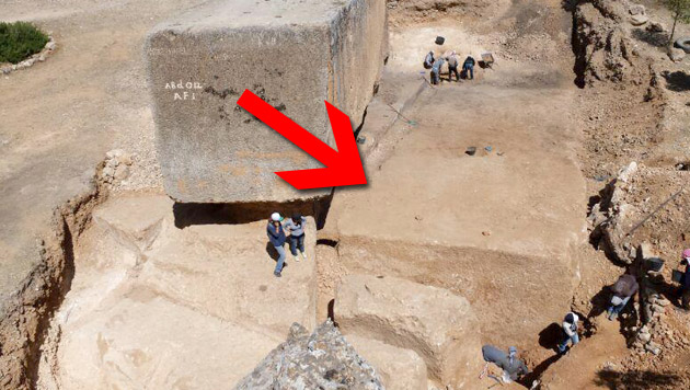 В Баальбеке раскопали самый большой каменный монолит в истории