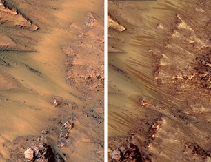 На Марсе найдена соленая жидкая вода