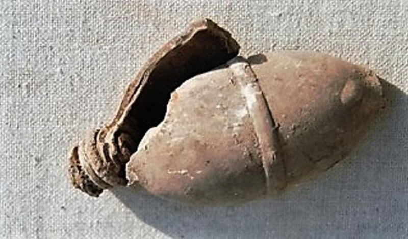 Неопознанный глиняный артефакт откопал сурок в Пенсильвании