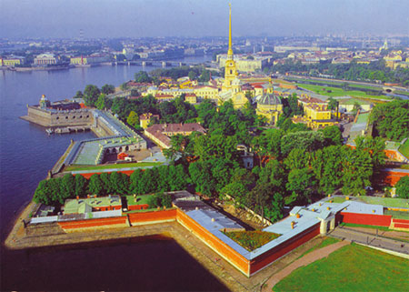Петропавловская крепость и Святой Грааль