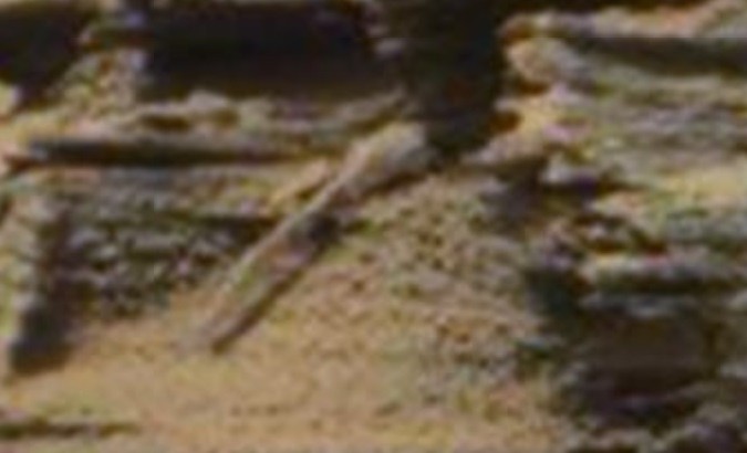 На снимке с Марса обнаружили нечто, похожее на хвост ящерицы