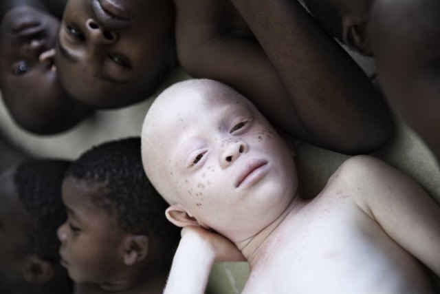 Африканская охота на альбиносов