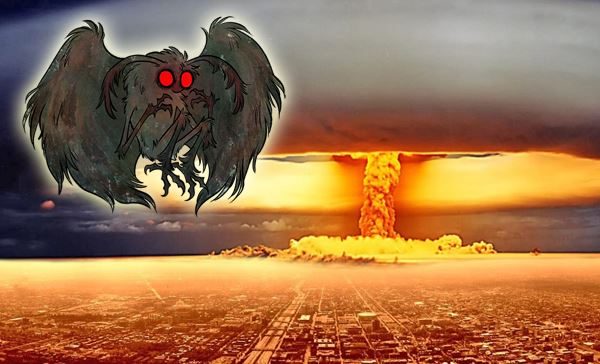 Человек-Мотылек из Чикаго - предвестник ядерной атаки?