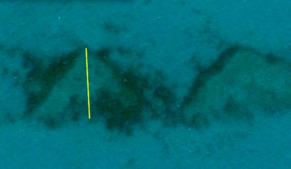 Уфолог обнаружил возле Багам две огромные подводные пирамиды