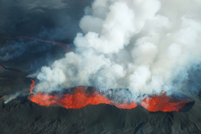 Опасность, связанная с исландским вулканом Бардарбунга 