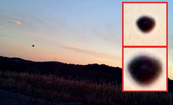 В Небраске камера наблюдения за дикими животными засняла несколько НЛО