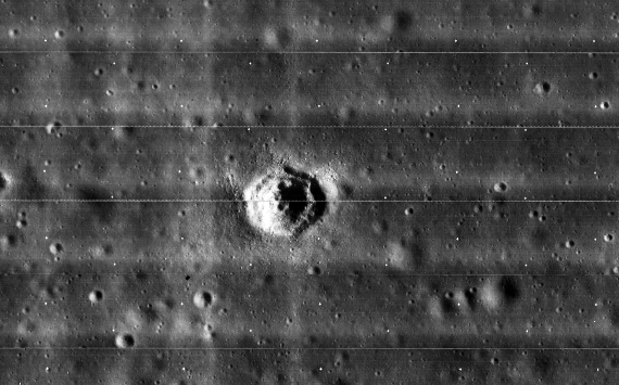 На старом фото Луны нашли равносторонний шестиугольник 