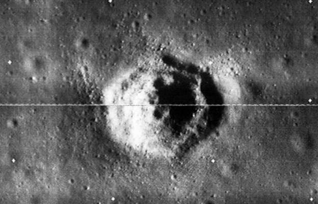 На старом фото Луны нашли равносторонний шестиугольник