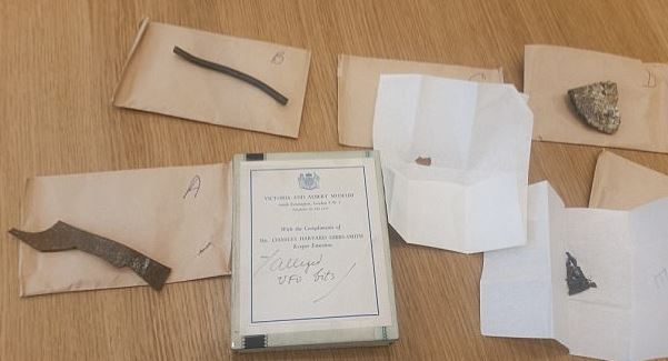 Обломки упавшего миниатюрного НЛО десятки лет хранились в британском музее