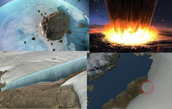 Под льдом Гренландии обнаружили 31-километровый кратер от метеорита