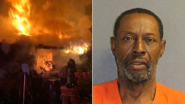 Во Флориде мужчина сжег свой дом, крича про вампиров