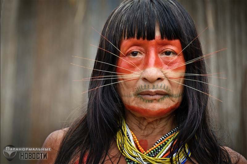 Амазонское племя, использующее телепатию