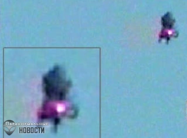 Очевидец из Иллинойса видел гуманоида, летящего по небу на «скутере без колес»