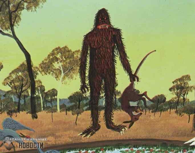Австралиец стал криптозоологом когда увидел как загадочное существо вырвало с корнем дерево