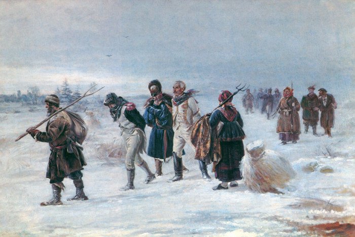 Красный чёрт просил Наполеона отказаться от завоевания России, но тот не послушал