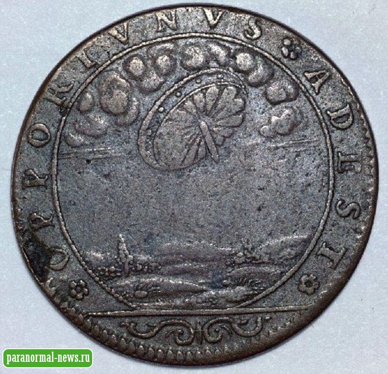 Нераскрытая тайна НЛО на старинных французских монетах