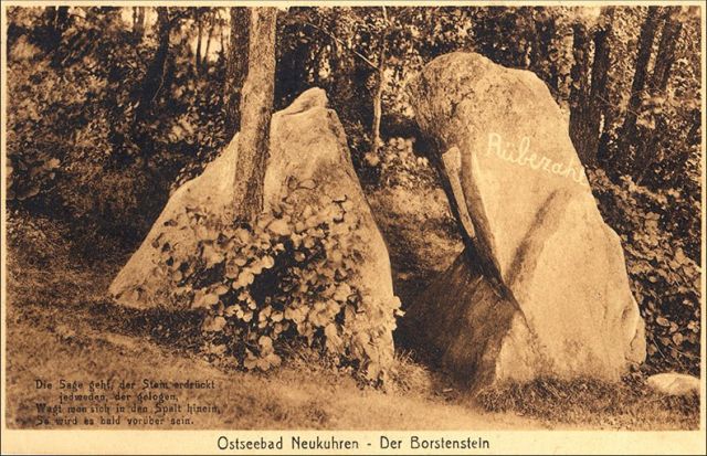 Загадочный мегалит Камень Лжи в Калининградской области