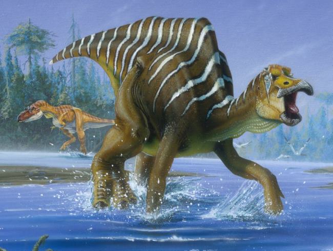 Палеонтологическая загадка: Как сухопутный динозавр переплыл океан?