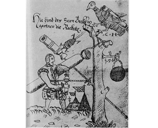 Рукопись 500-летней давности, в которой рассказывается о технологии постройки космических ракет