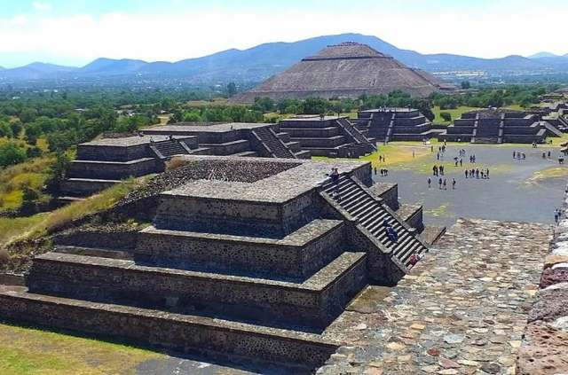 ртуть, Теотиуакан, ацтеки, туннель, пирамида, храм, археология