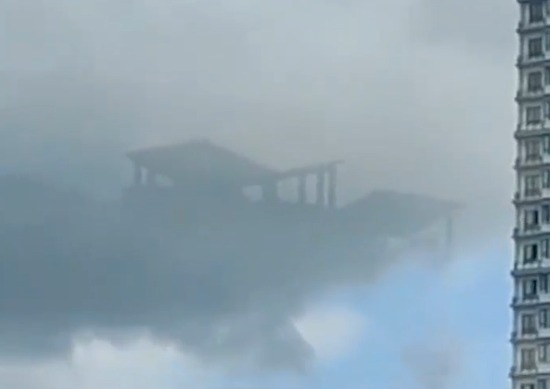 Город в облаках: Странное явление засняли в Китае