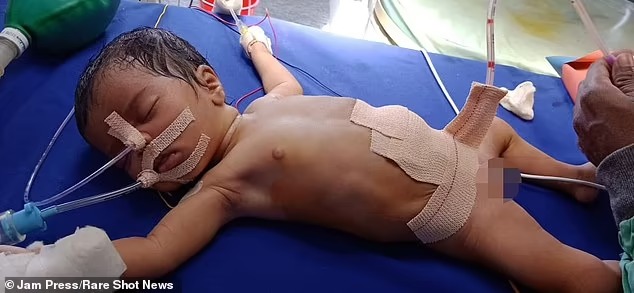 Впервые в истории: Из живота ребенка удалили 8 человеческих зародышей