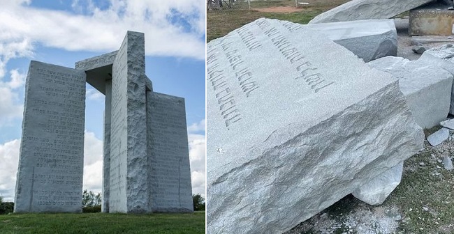 Окончательно уничтожены таинственные каменные «скрижали» Джорджии