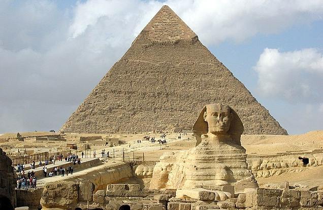 Сфинкс, Большой сфинкс, Древний Египет, Эхнатон, фараон, Египет, пирамида, Гиза