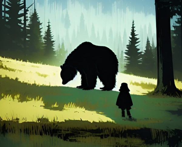Странная история о говорящем медведе в лесу Вашингтона