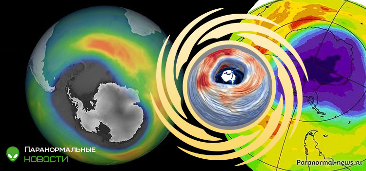 🌏 Озоновая дыра над Антарктидой уже в три раза больше Бразилии