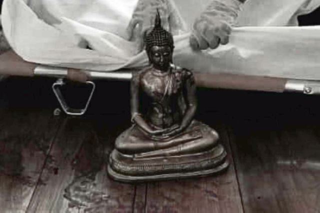 Наркомана, разгромившего буддийский храм, убила статуя Будды