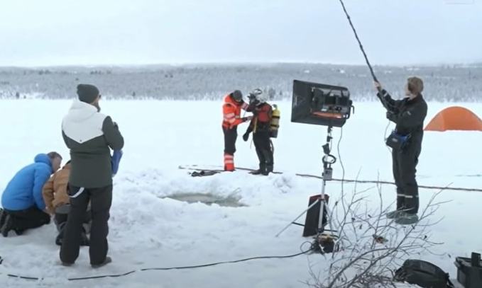 Норвежцы ищут НЛО, который 77 лет назад упал в местное озеро, и уже обнаружили на дне крупную аномалию