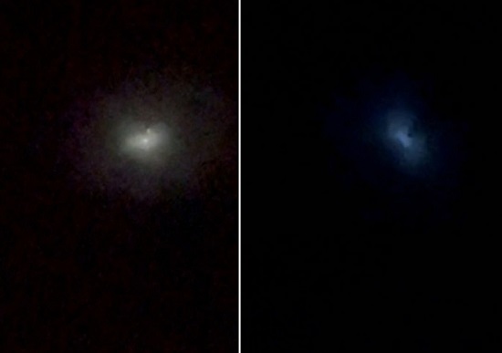 Странный светящийся НЛО видели в одну ночь сразу в нескольких штатах США