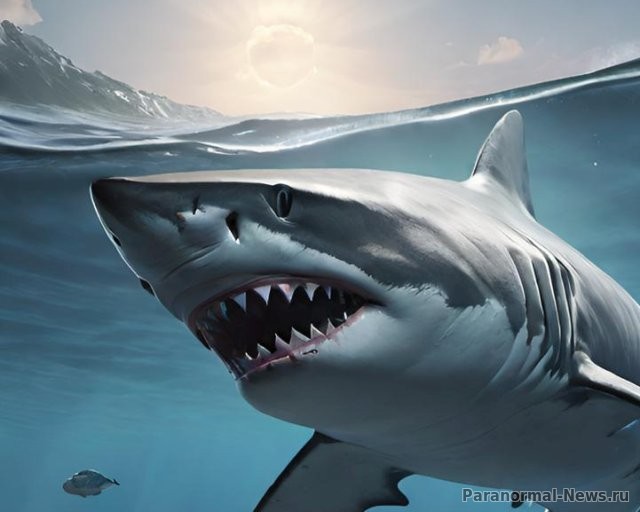 Мегалодон все еще жив: Кит, перекушенный напополам, и фото огромных акульих плавников