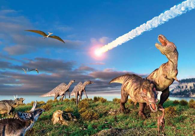 Погубивший динозавров метеорит мог упасть в Индии, считают ученые