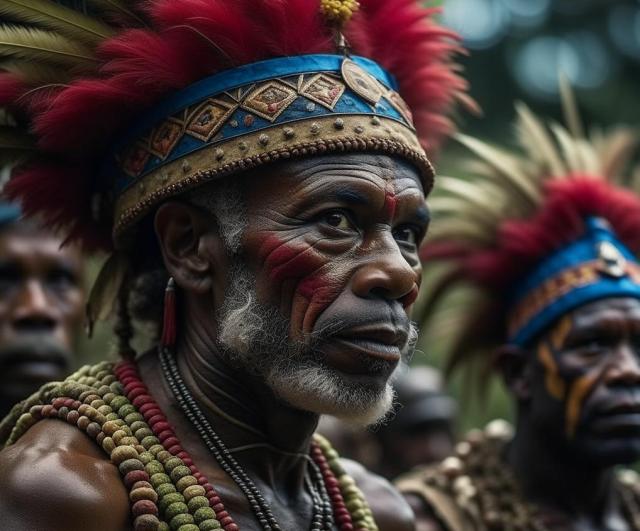 В Индонезии «обнаружили» новое племя папуасов и 145-летнюю женщину