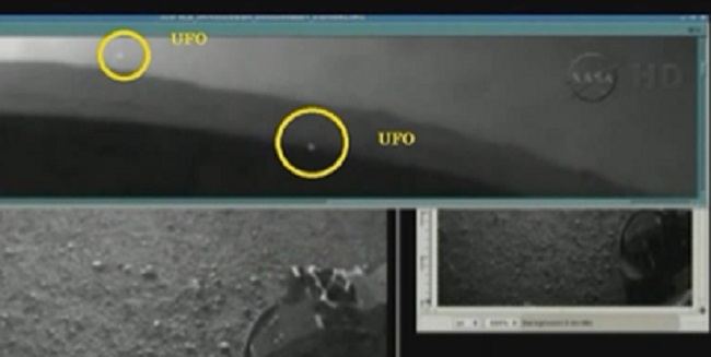 На снимках Curiosity уже разглядели НЛО