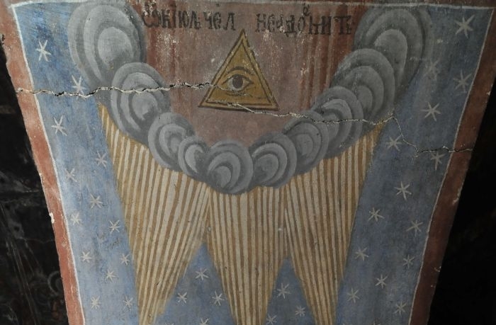 В румынской церкви найдены фрески с изображением Конца Света