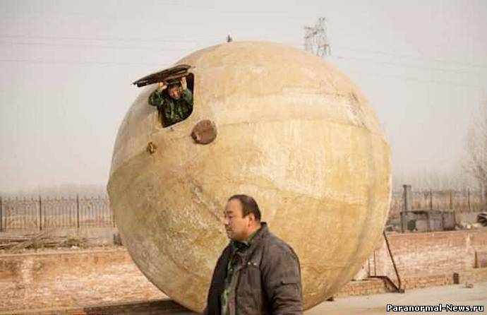 От Конца Света китайцы спрячутся в огромных шарах