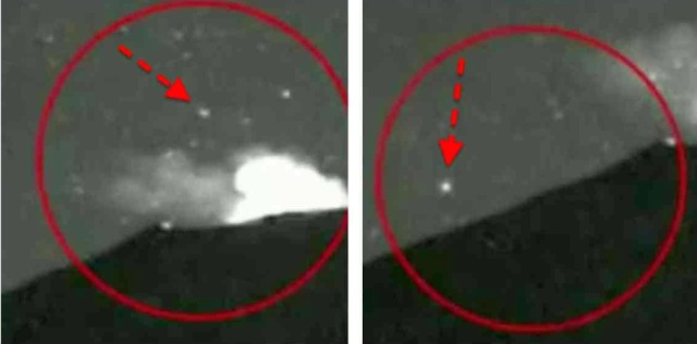 Возле вулкана Попокатепетль заметили НЛО (видео)