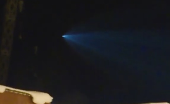 НЛО в виде кометы на Ямале (4 видео)