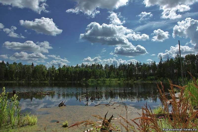 Следы метеоритов в российских озерах
