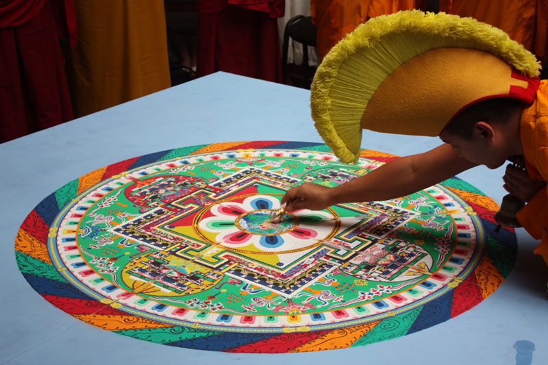Тибетские Мандалы Рисовать И