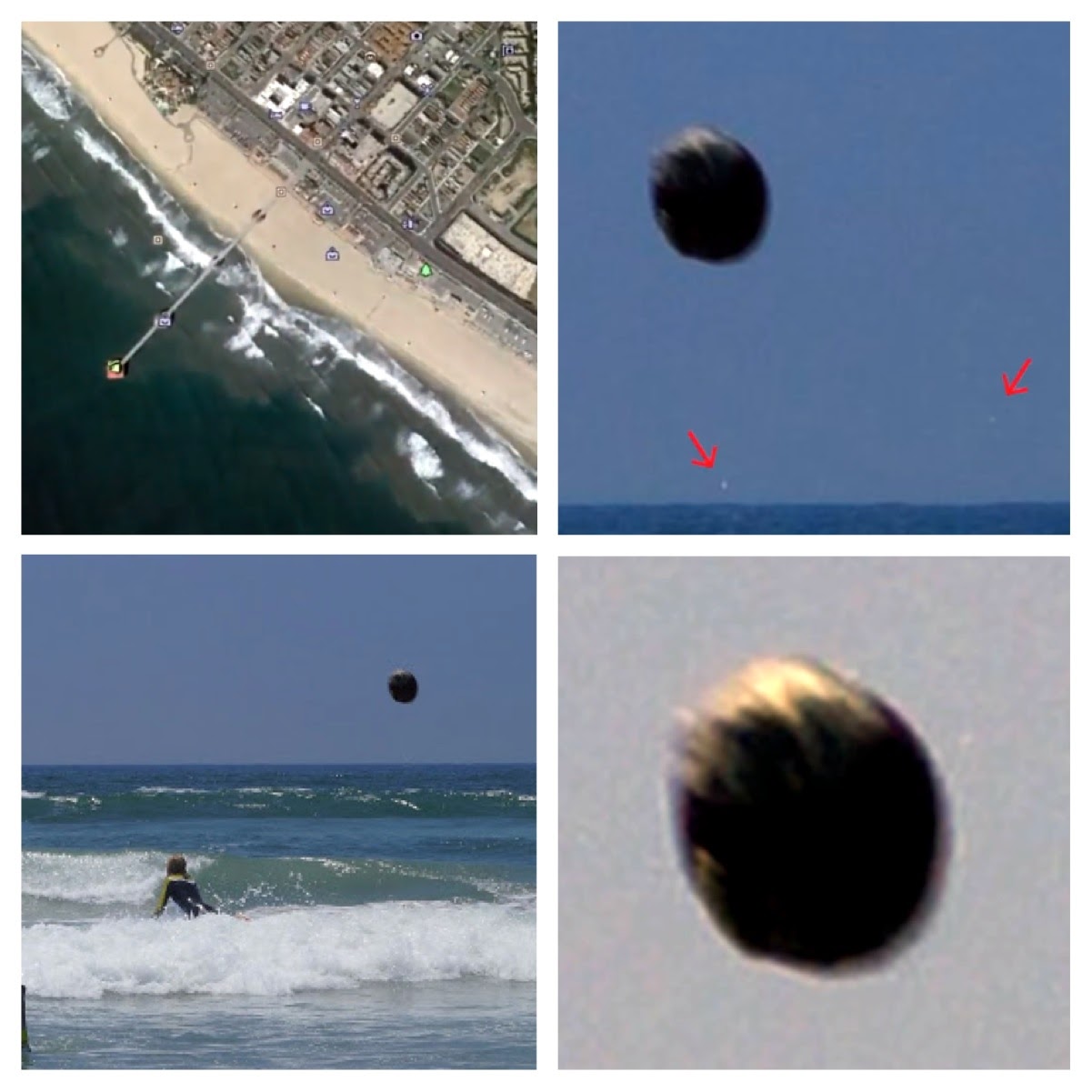 НЛО-орб с калифорнийского пляжа