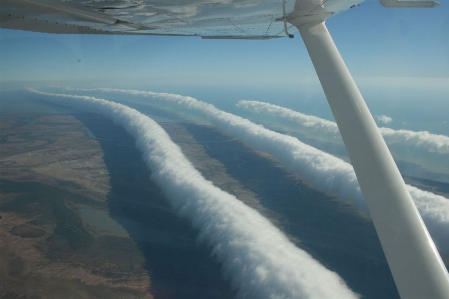 В Бразилии засняли редкое облако