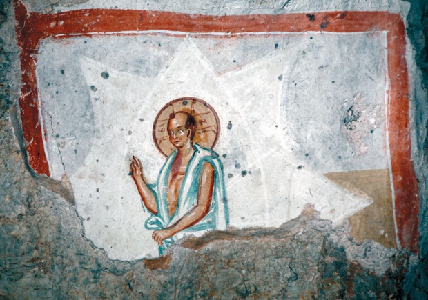 На старинных фресках в сербской церкви найден Иисус-Будда и Богородица с крыльями