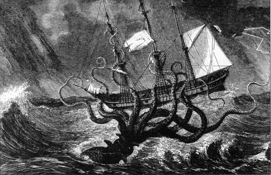 Кракен - зловещая тайна океанских глубин