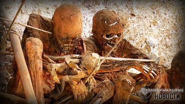 Необычные племена: Копченые мумии Ангу